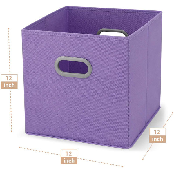 Latitude Run® Storage Bins 12X12x12, For Home Organization And Storage